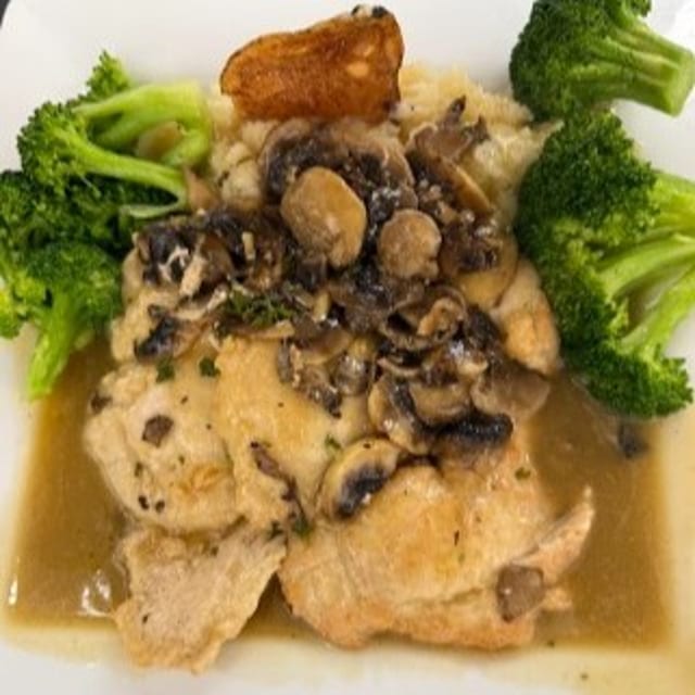 Chicken Marsala.