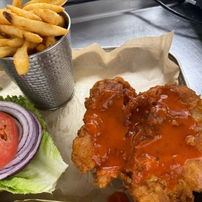 The Clucker Sandwich.
