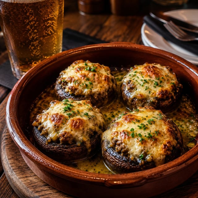 Stuffed Mushrooms.
