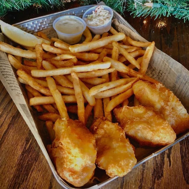 Fish and Chips.