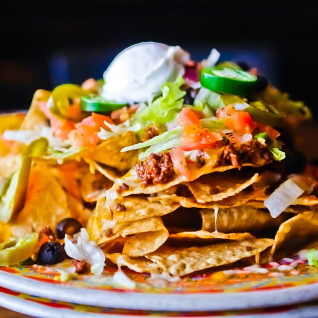Ultimate Nachos Platter.