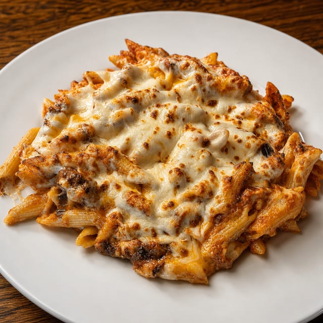 Baked Penne Pasta.