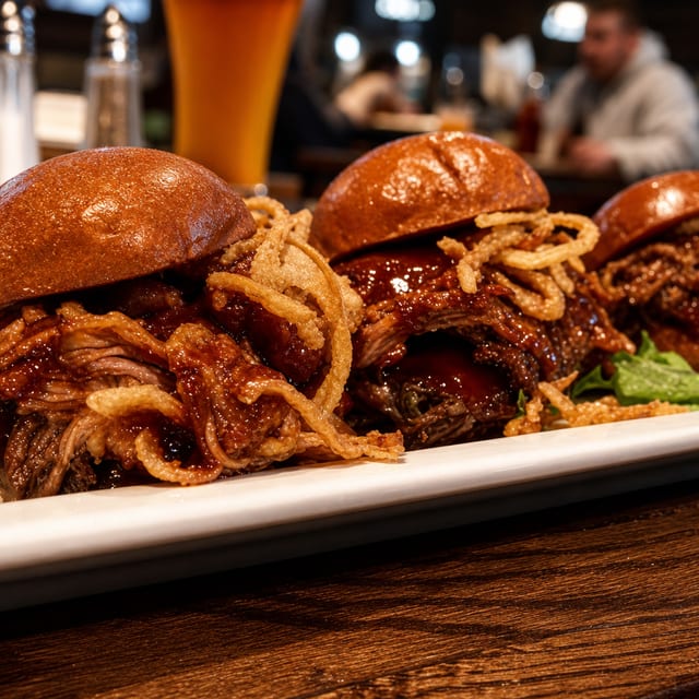 Smoked Pulled Pork Sliders (2).