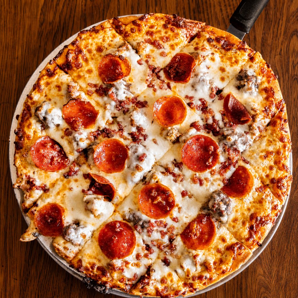 Meat Lovers Pizza.