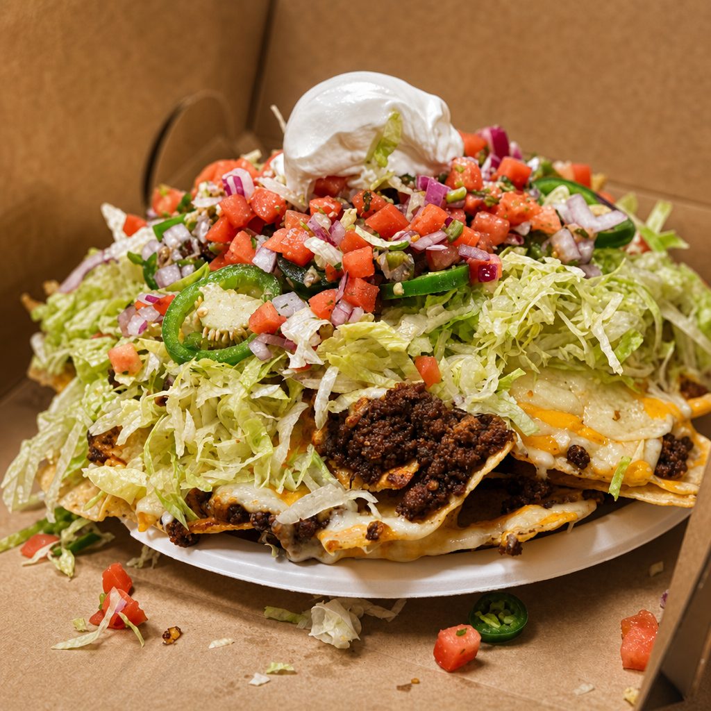 Ultimate Nachos Platter.