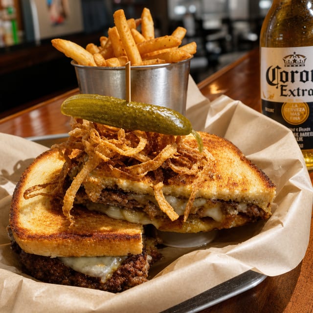 Smash Burger Patty Melt.