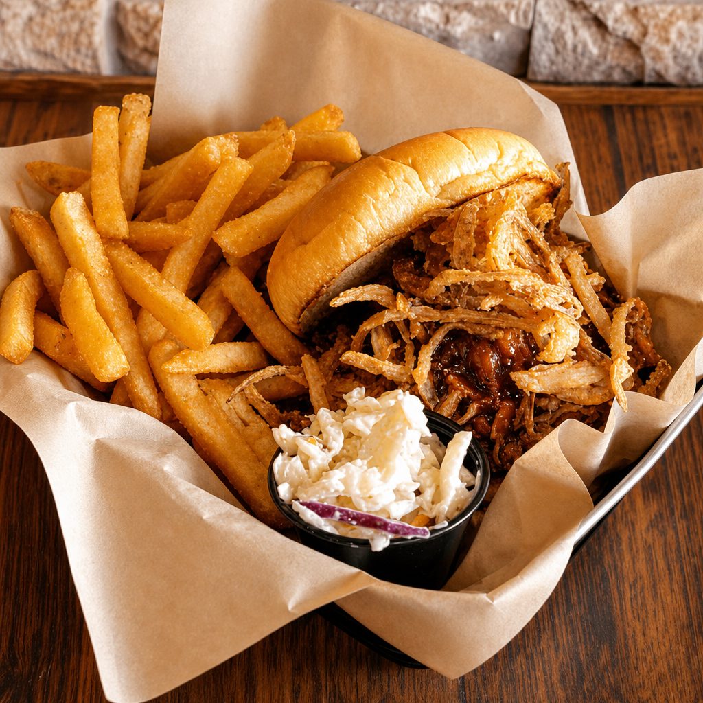 Black & Blue Burger.